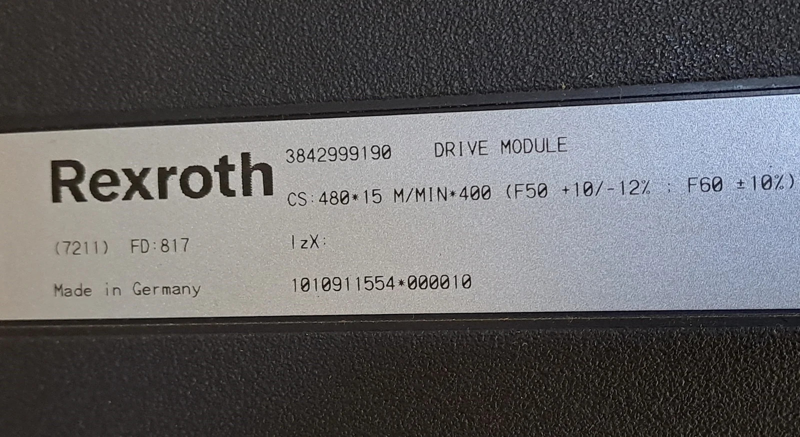 REXROTH  3842999190 +3842547996 +3842519006