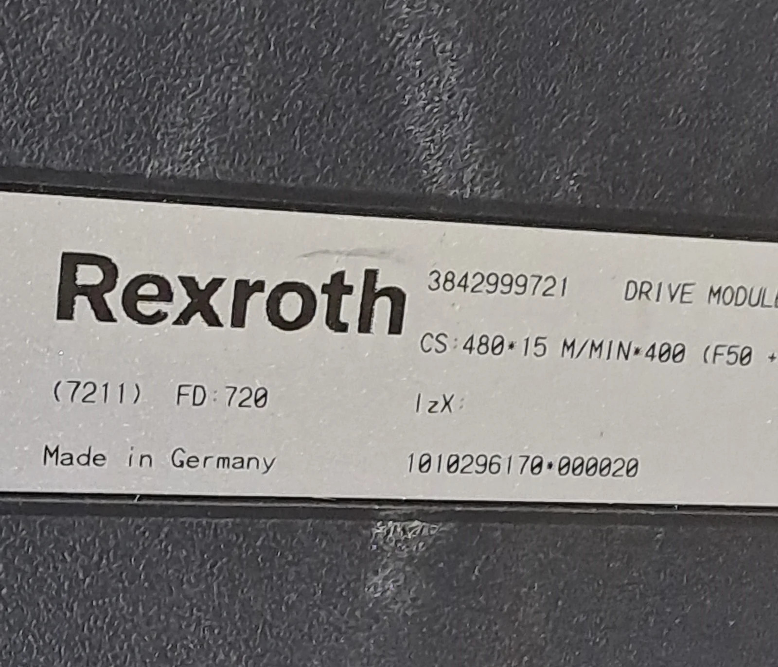 REXROTH  3842999721 + 3842519005 + 3842547996