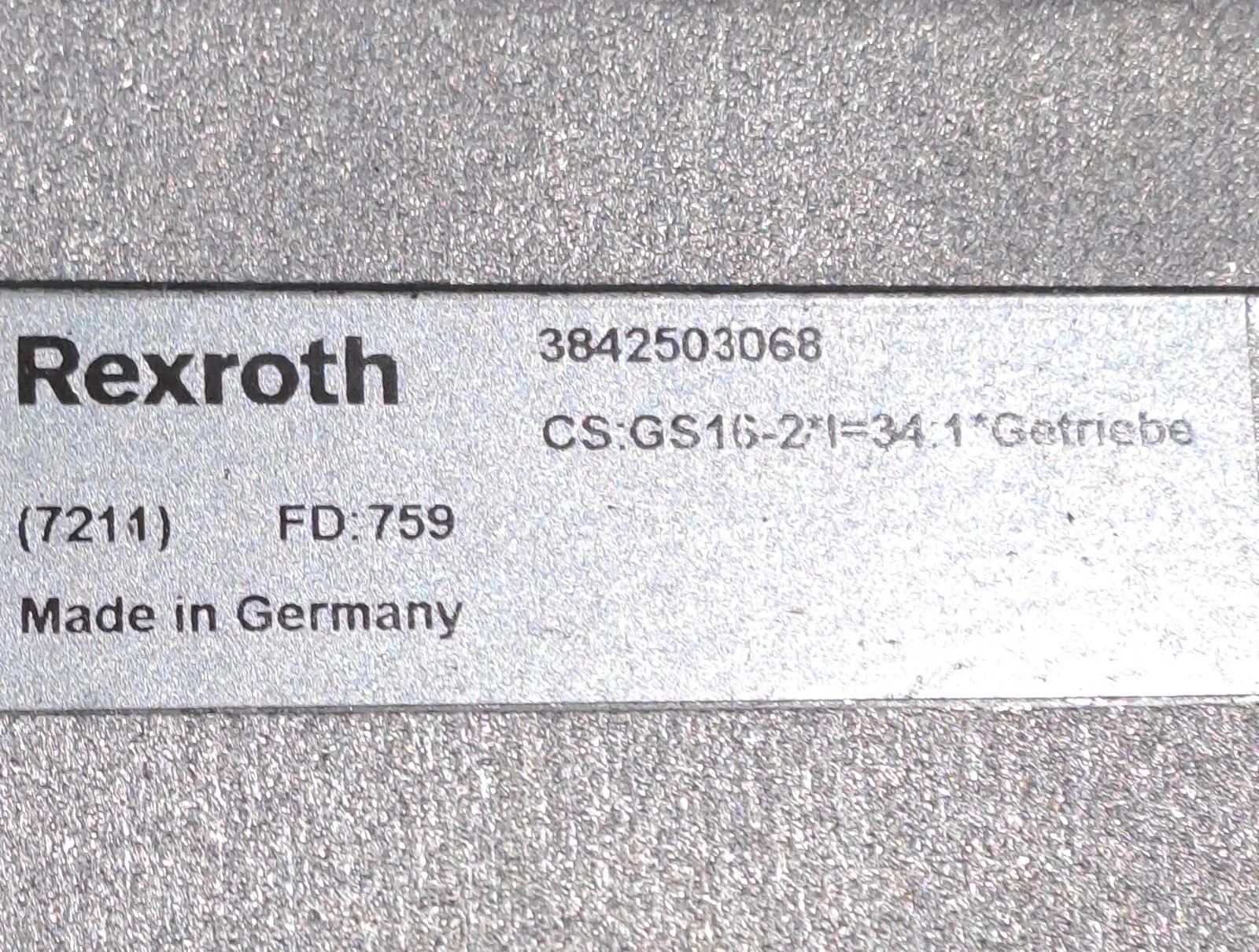 REXROTH  3842999721 + 3842503068 + 3842547994