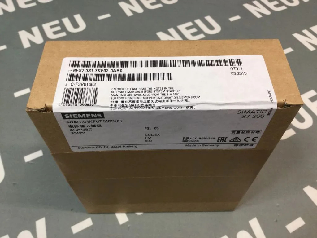 SIEMENS 6ES7331-7KF02-0AB0