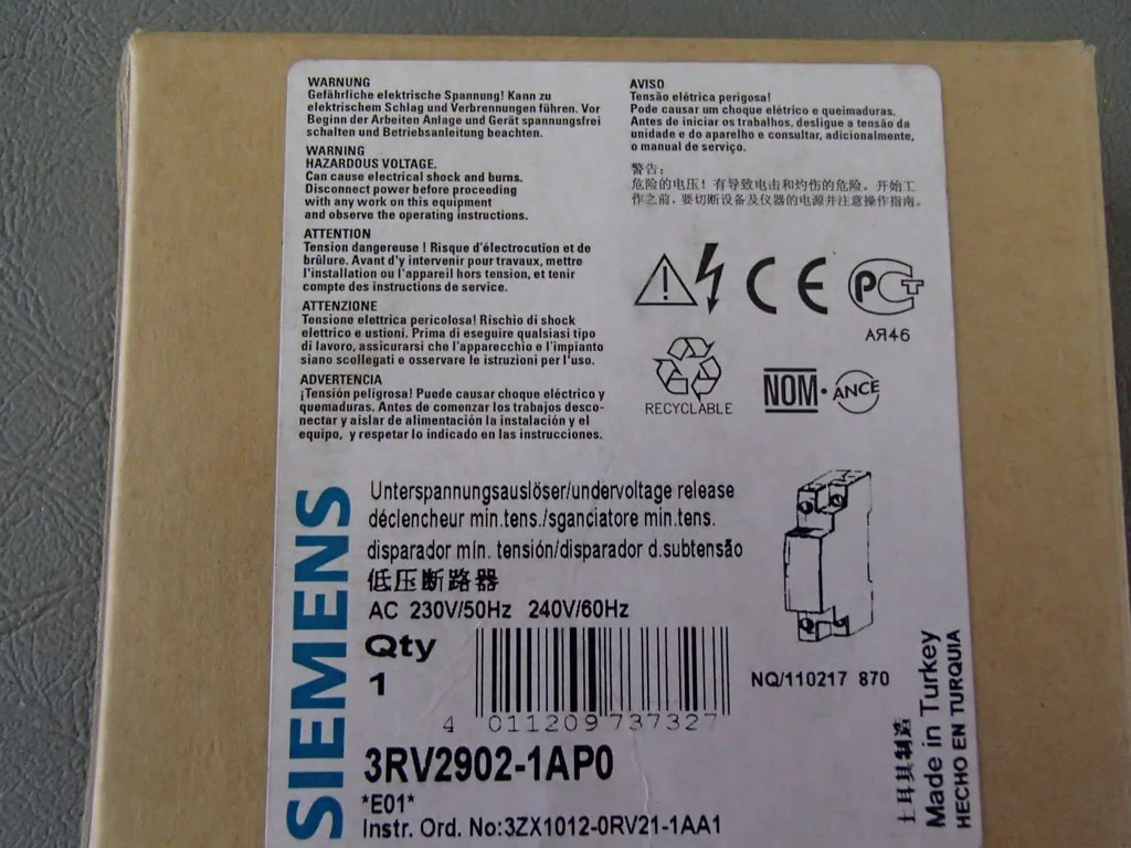 SIEMENS 3RV2902-1AP0