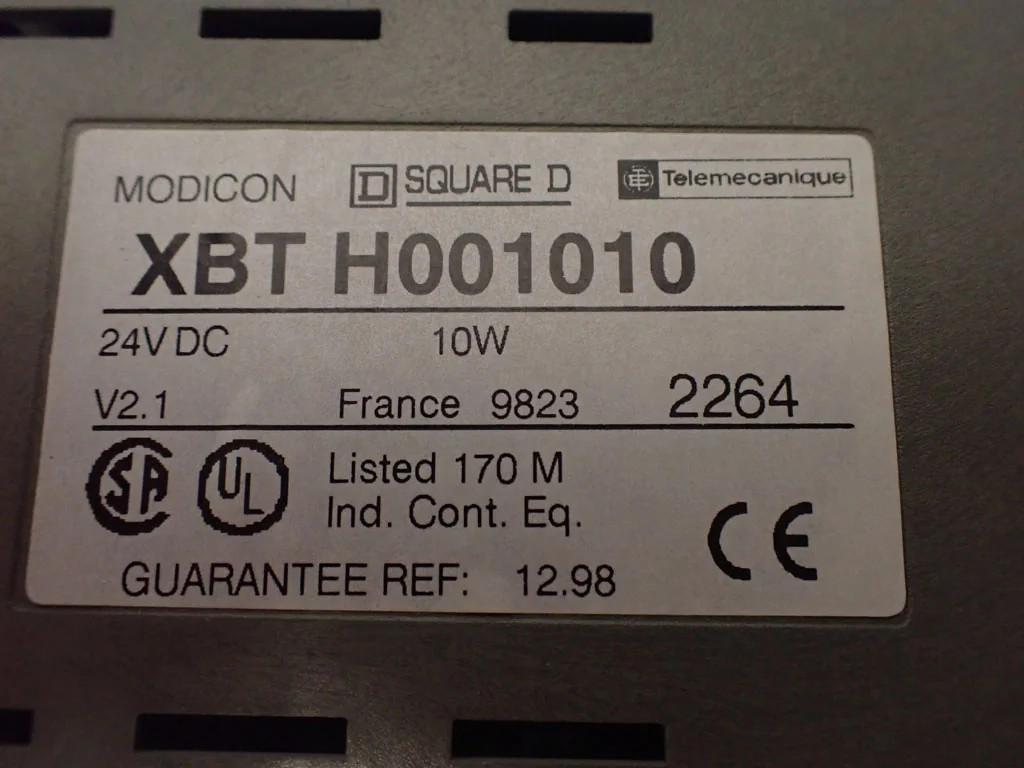 TÉLÉMÉCANIQUE  XBT-H001010