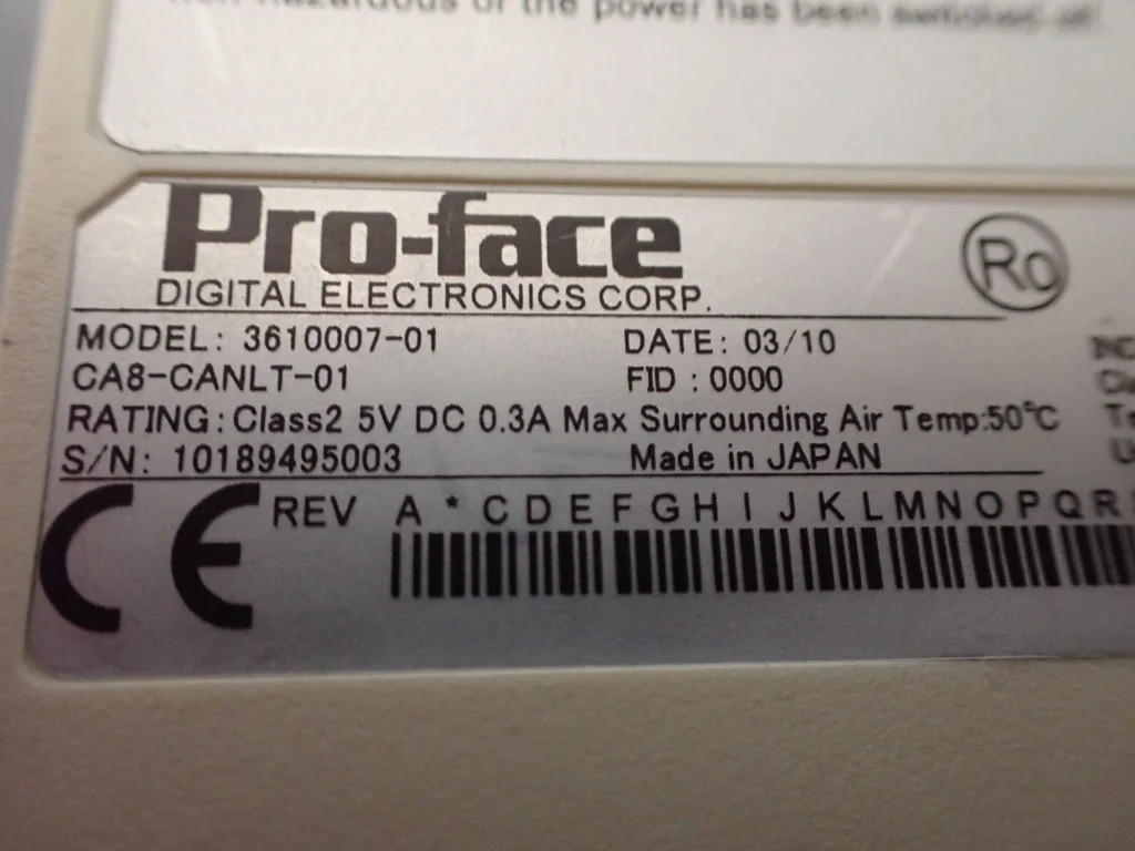 PROFACE  CA8-CANLT-01