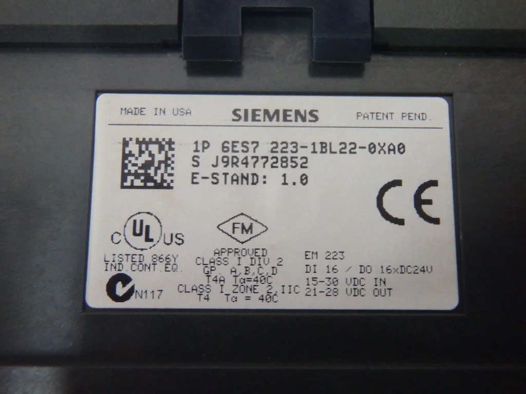 SIEMENS 6ES7223-1BL22-0XA0