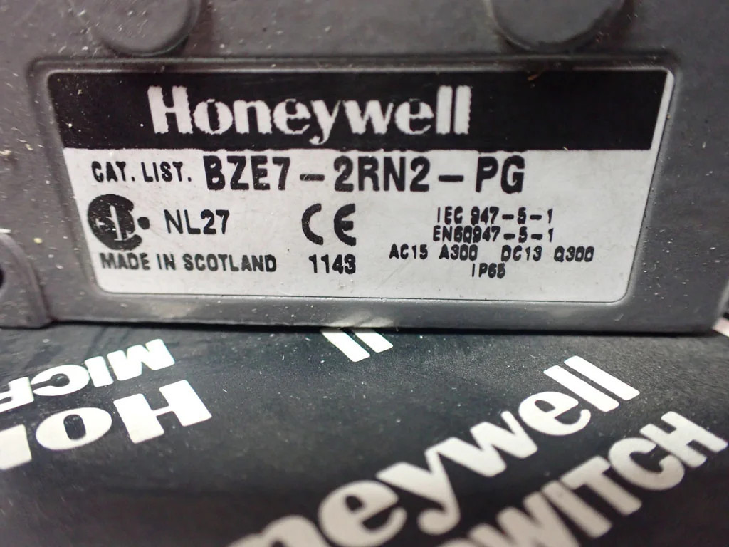 HONEYWELL BZE7-2RN2-PG