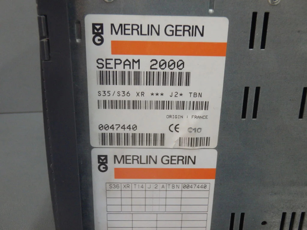 MERLIN GERIN SEPAM2000S35/S36XRJ2TBN