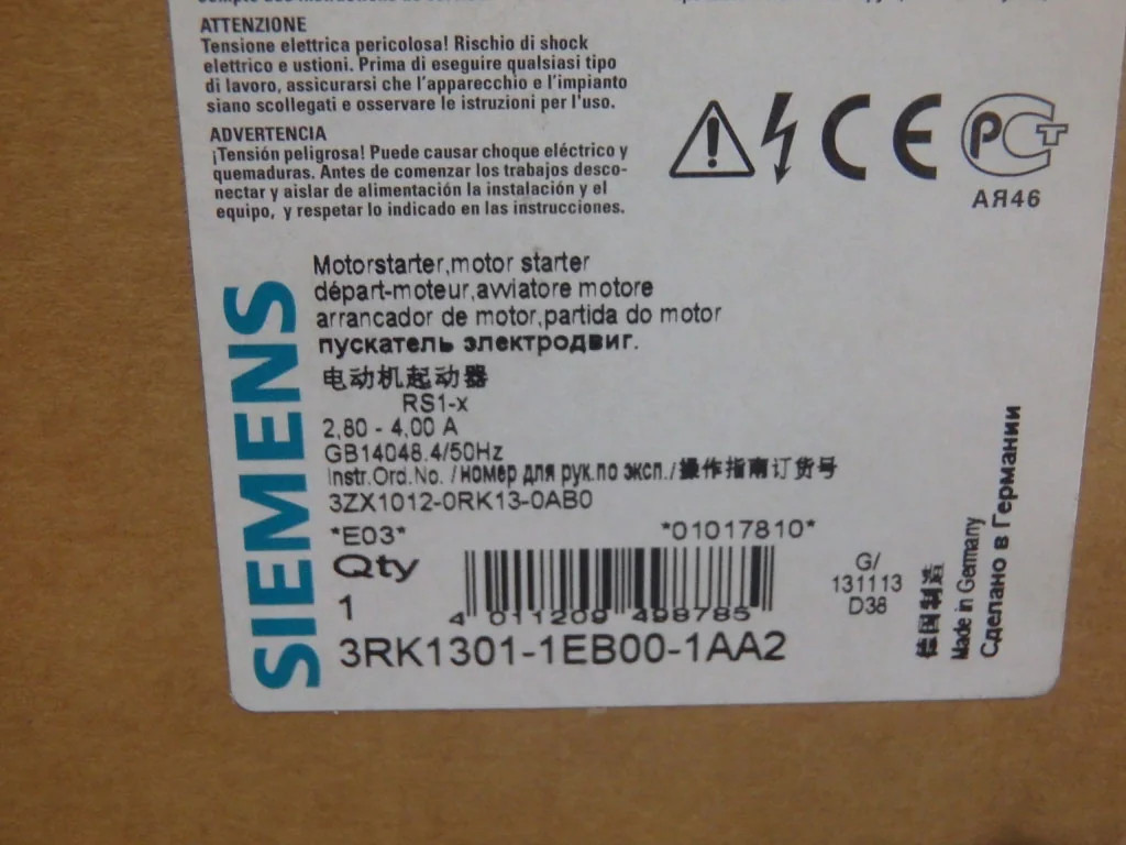 SIEMENS 3RK1301-1EB00-1AA2