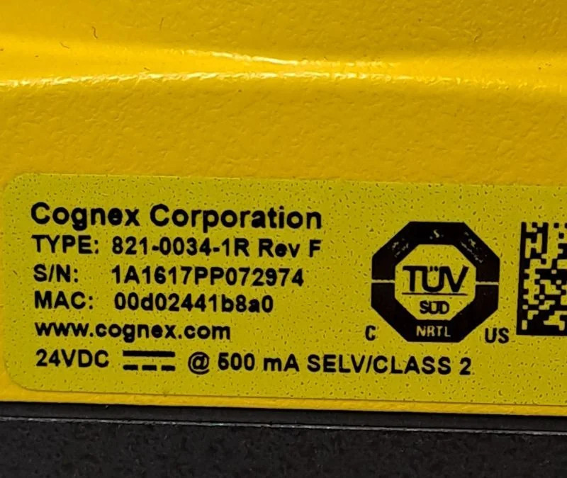 COGNEX 821-0034-1R