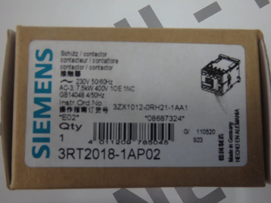 SIEMENS 3RT2018-1AP02