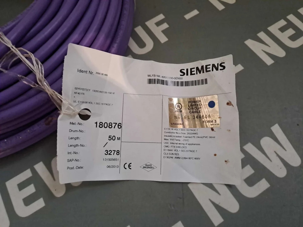 SIEMENS 6XV18300EN50