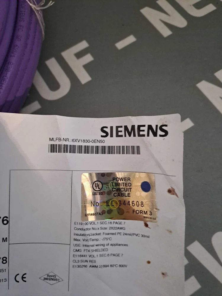 SIEMENS 6XV18300EN50