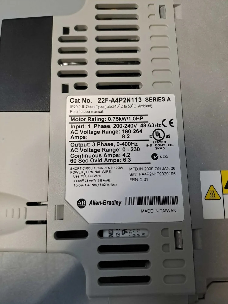 ALLEN BRADLEY  22FA4P2N113