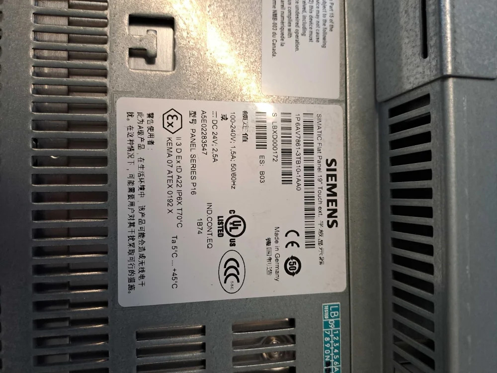 SIEMENS 6AV78613TB101AA0