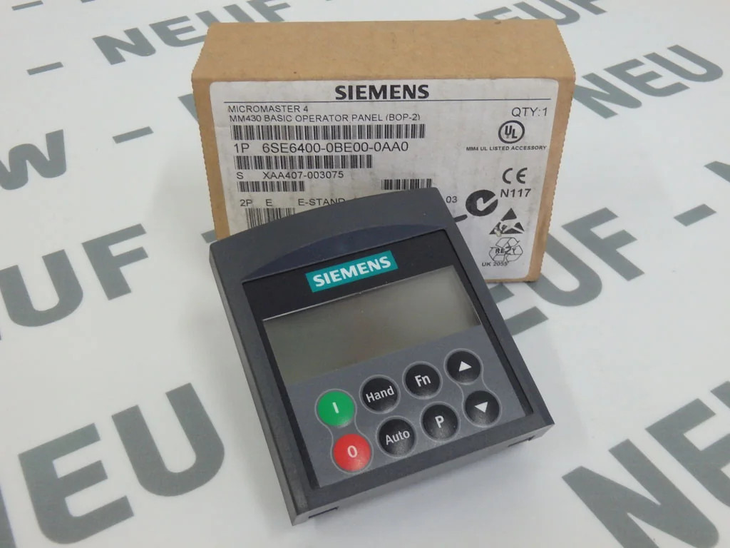 SIEMENS 6SE6400-0BE00-0AA0