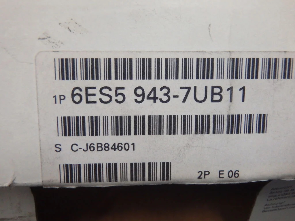 SIEMENS 6ES5943-7UB11