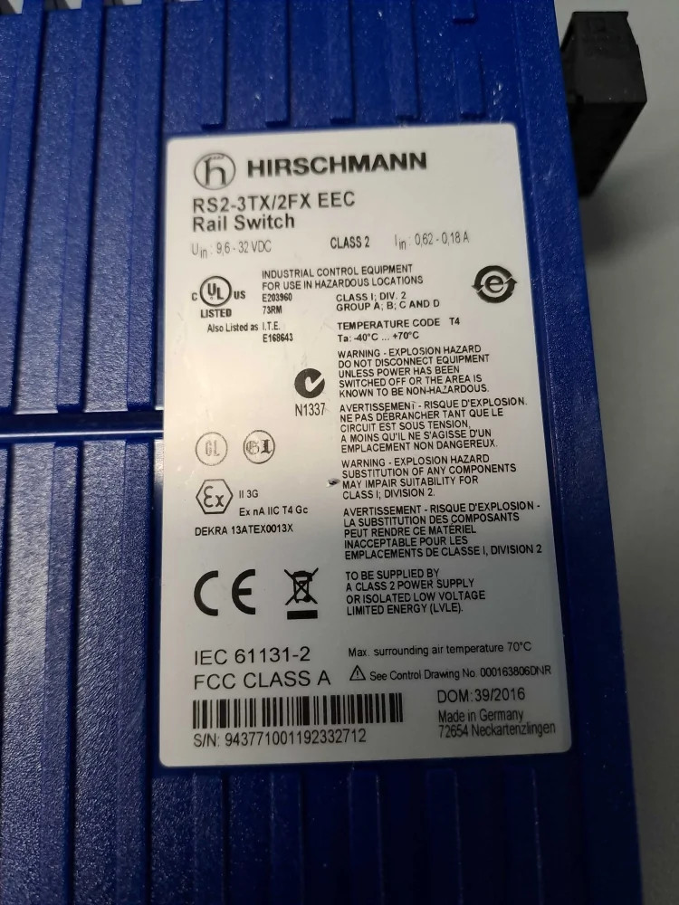 HIRSCHMANN  RS2-3TX/2FXEEC