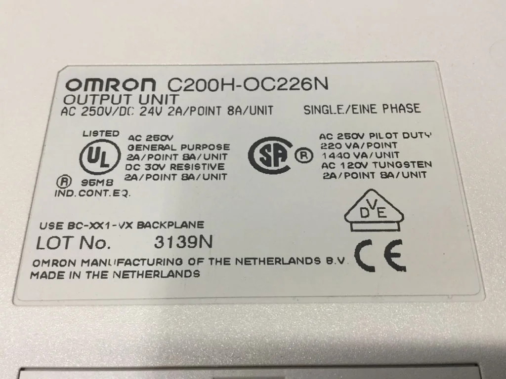 OMRON  C200H-OC226
