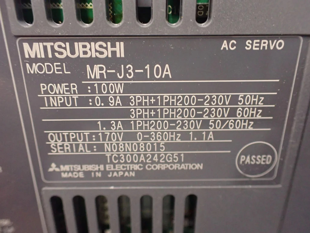 MITSUBISHI  MR-J3-10A