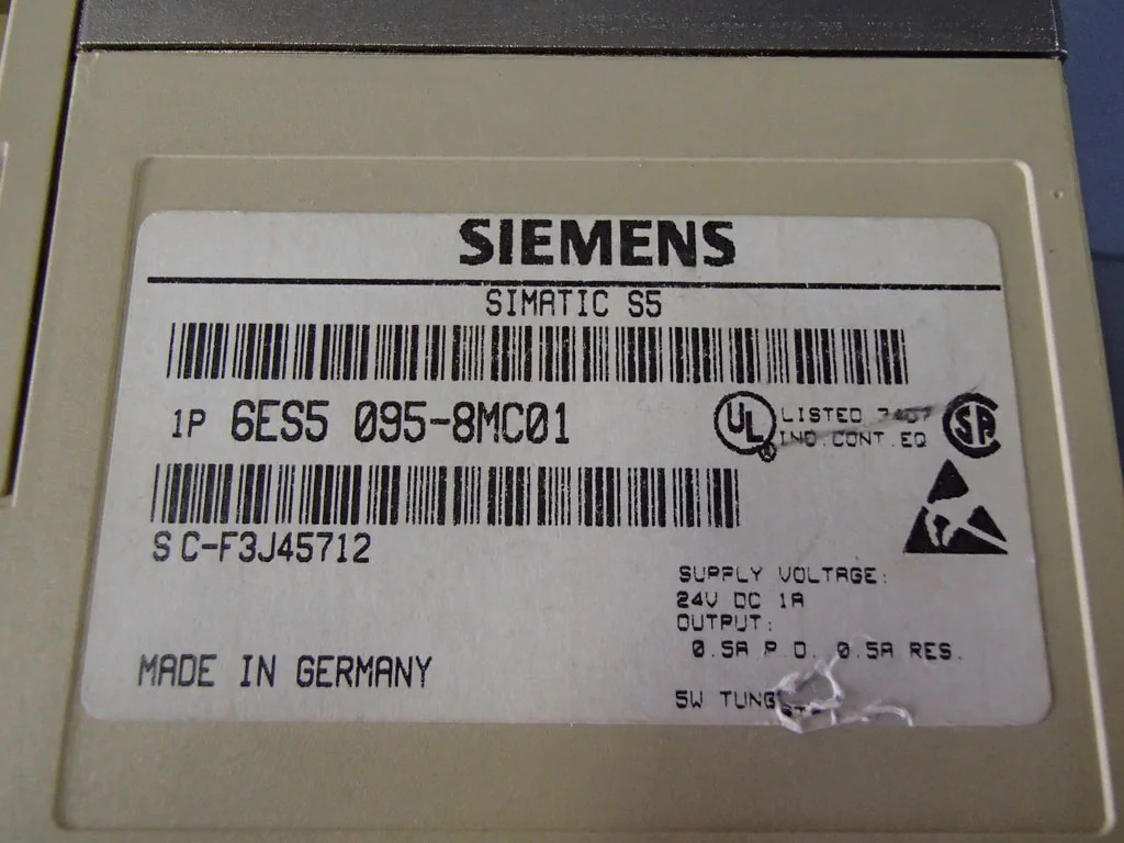SIEMENS 6ES5095-8MC01