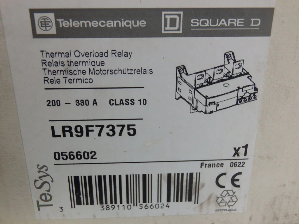 TÉLÉMÉCANIQUE  LR9F7375