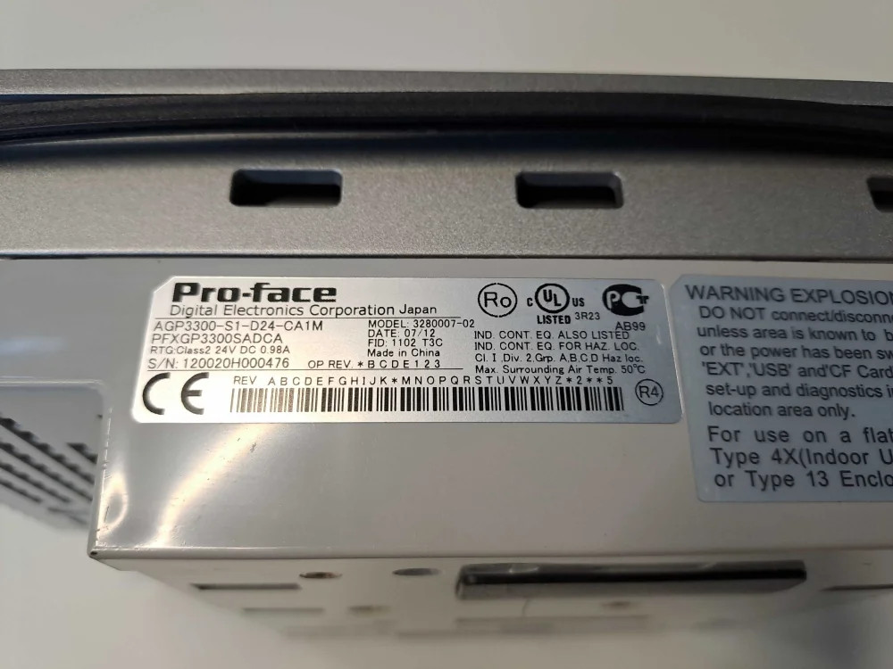 PROFACE  AGP3300-S1-D24-CA1M