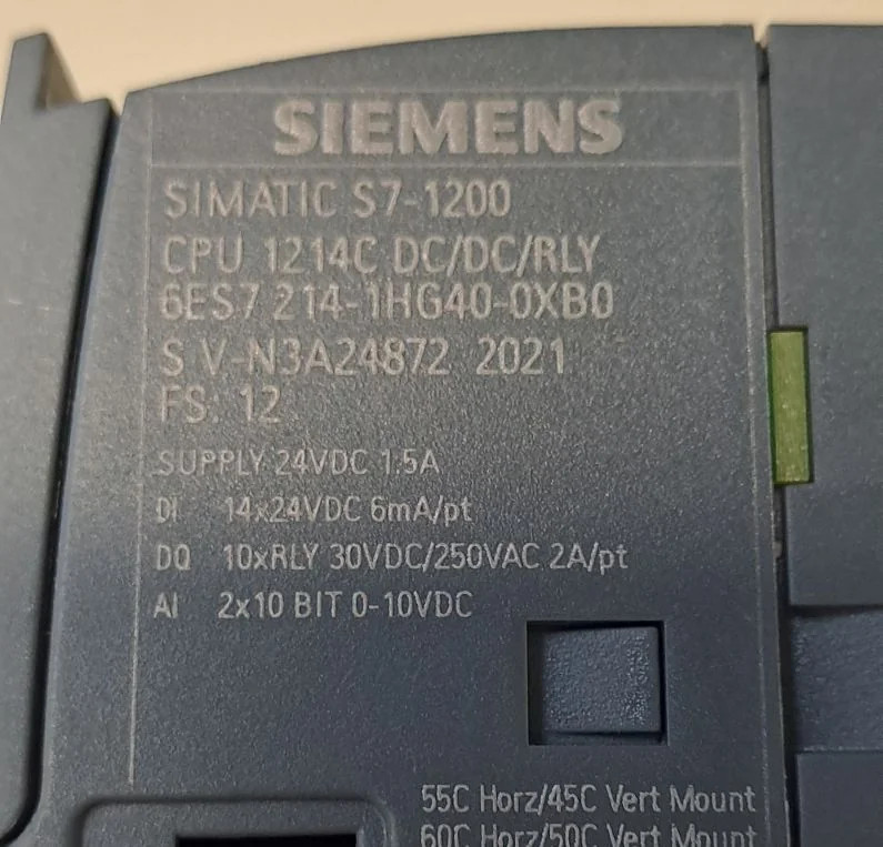 SIEMENS 6ES72141HG400XB0