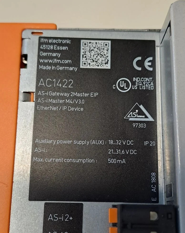 IFM ELECTRONIC AC1422