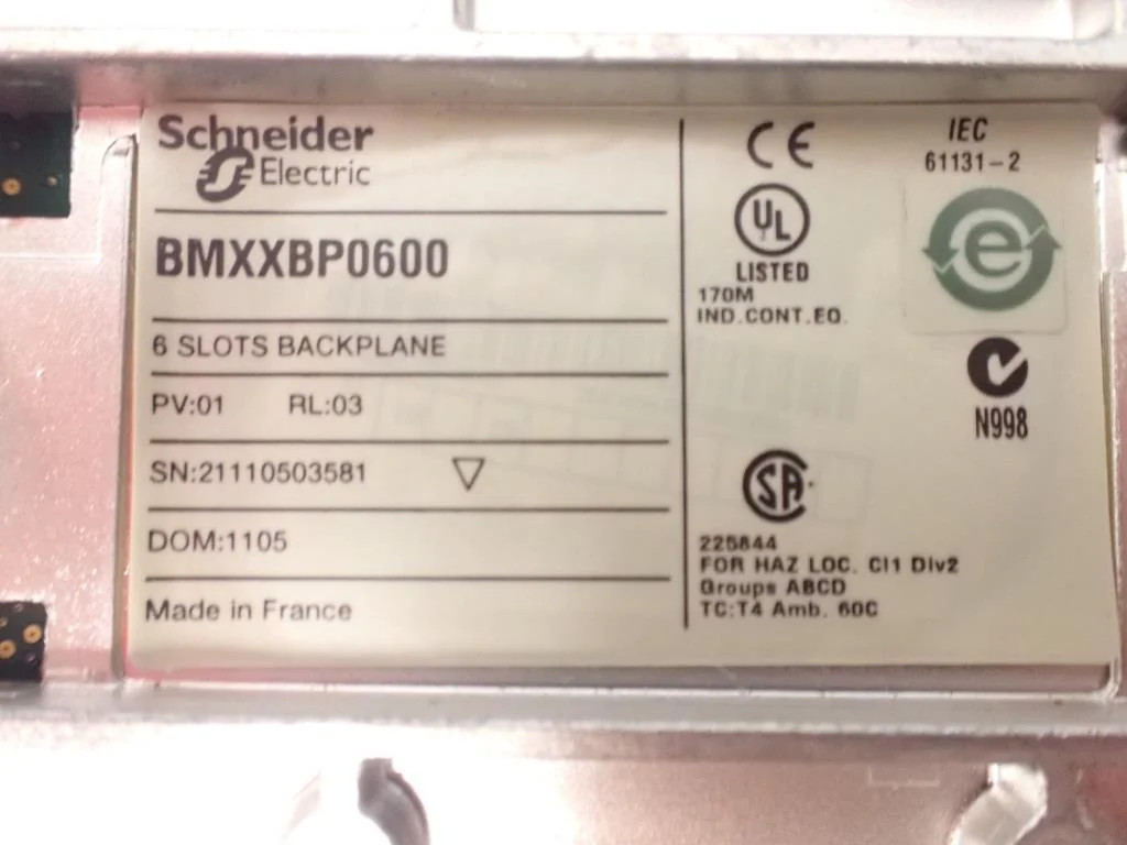 SCHNEIDER  BMXXBP0600