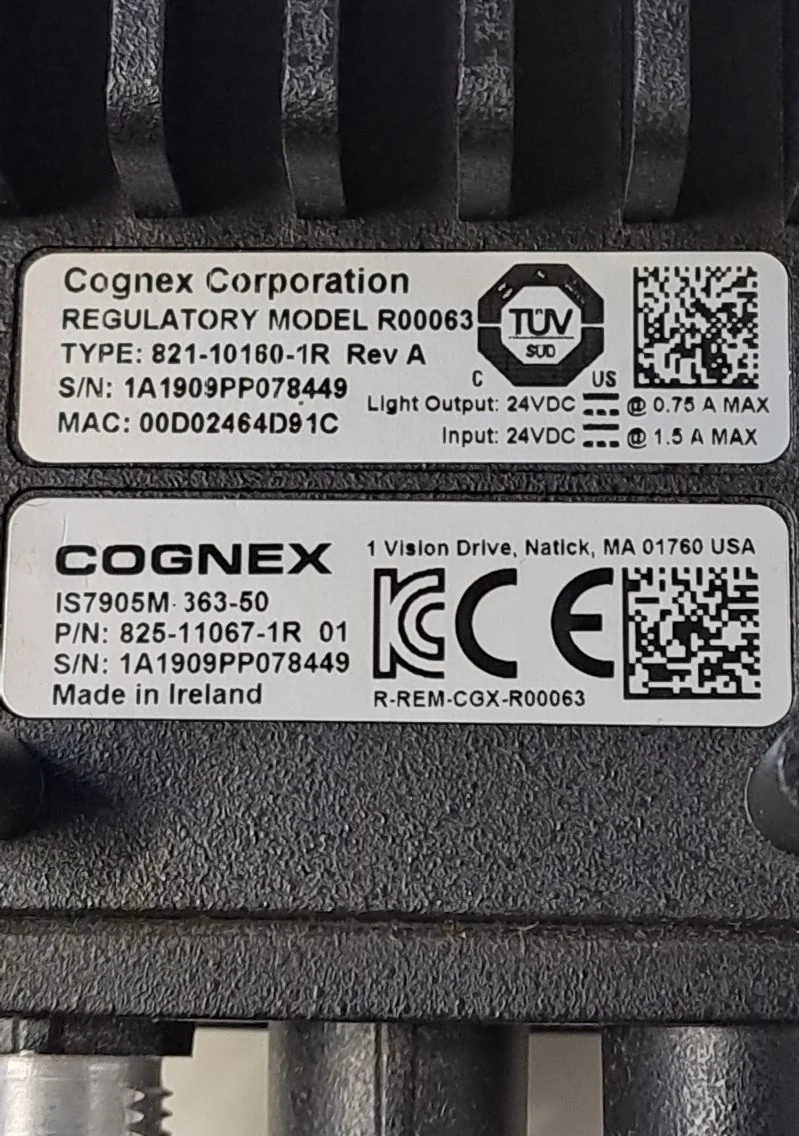 COGNEX 821-10160-1R