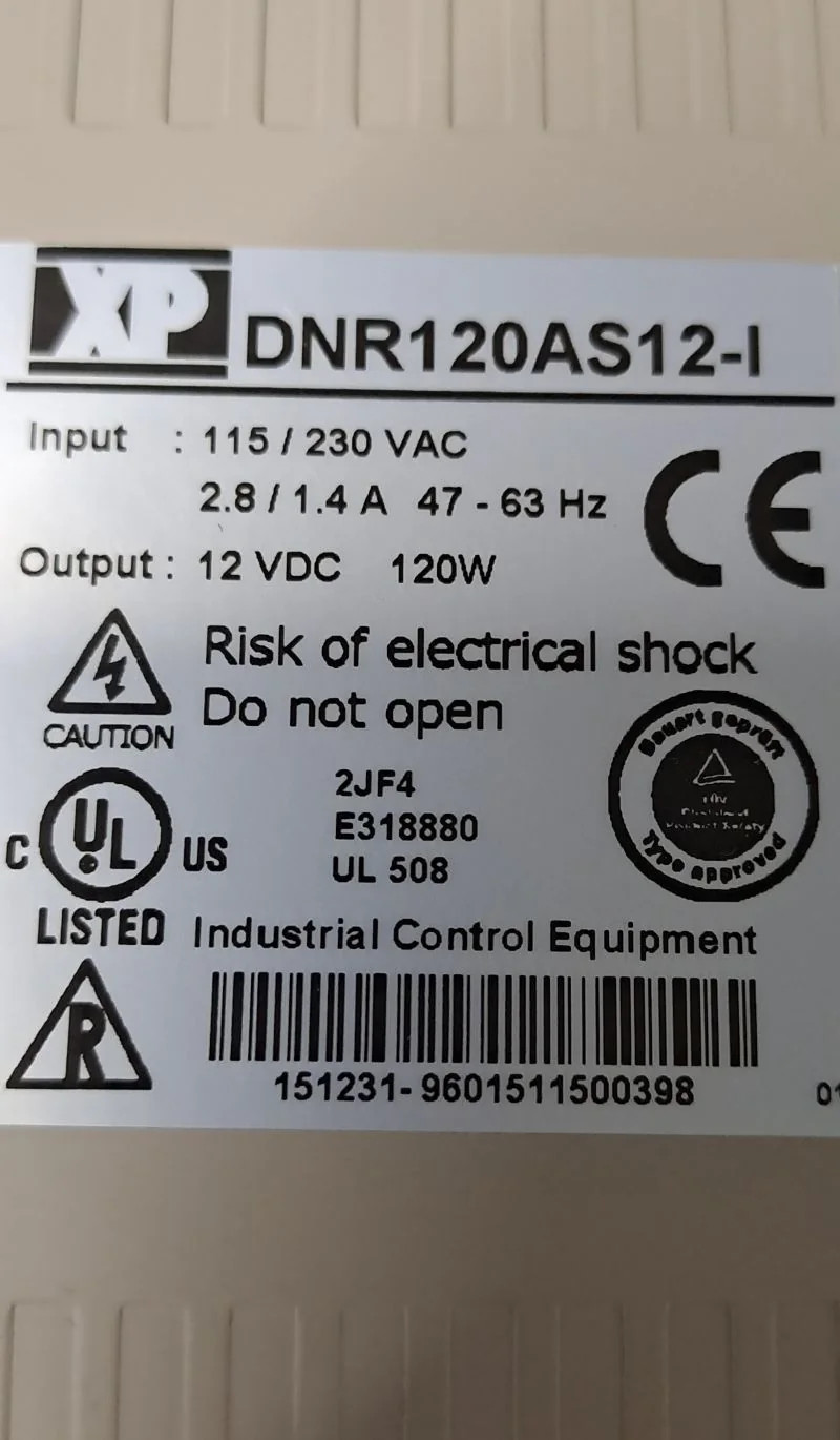 XP POWER DNR120AS12-I