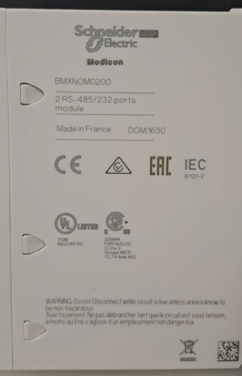 SCHNEIDER  BMXNOM0200