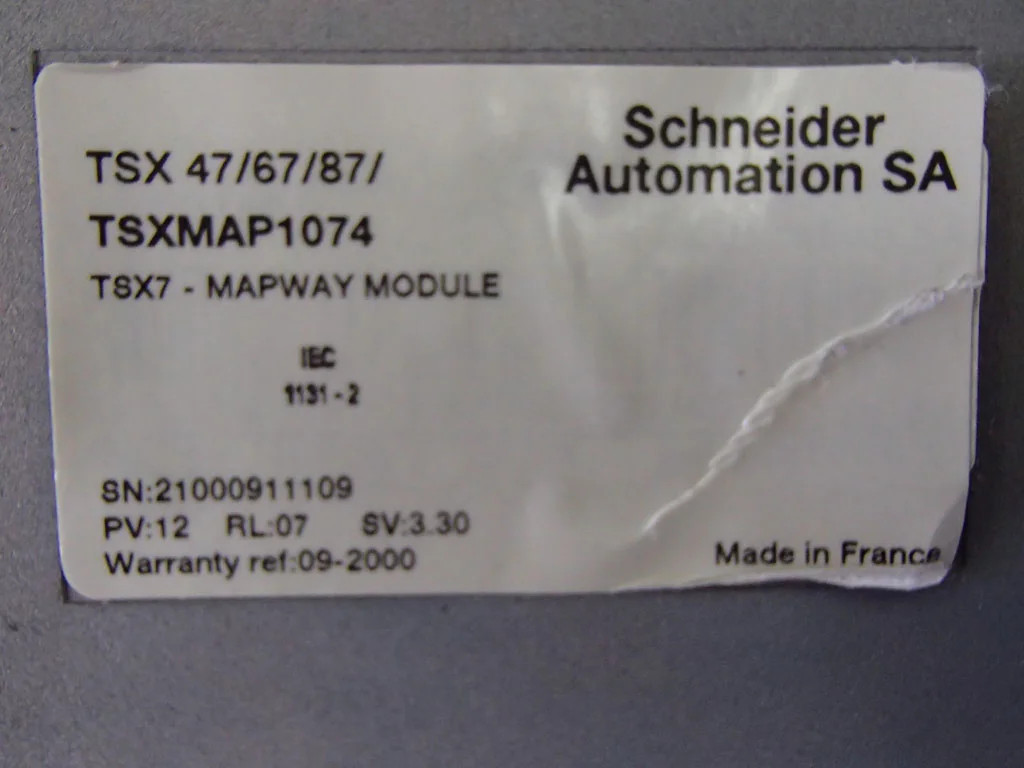 TÉLÉMÉCANIQUE  TSXMAP1074