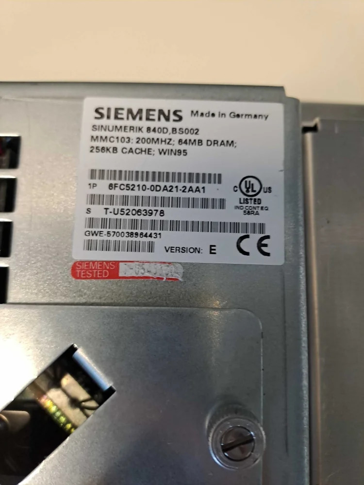 SIEMENS 6FC5203-0AB20-1AA0