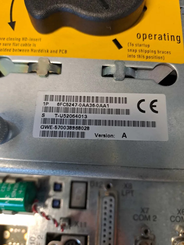 SIEMENS 6FC5203-0AB20-1AA0