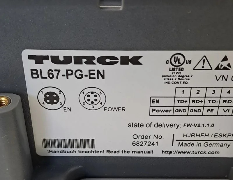 TURCK BL67-PG-EN
