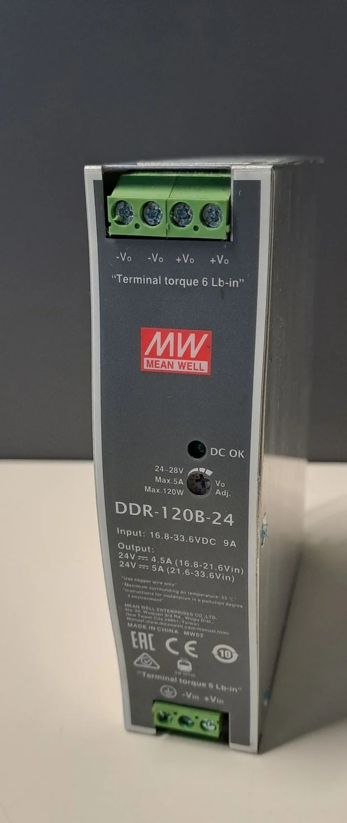 MEAN WELL DDR-120B-24