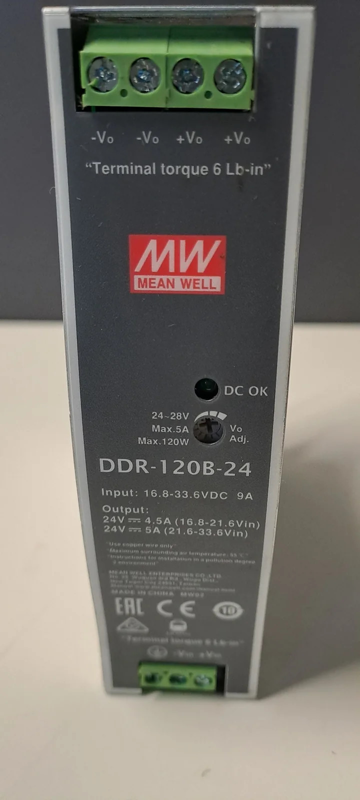 MEAN WELL DDR-120B-24