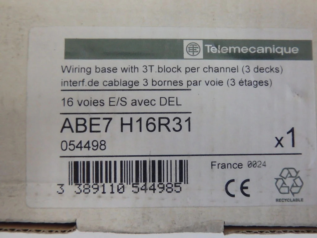 TÉLÉMÉCANIQUE  ABE7-H16R31