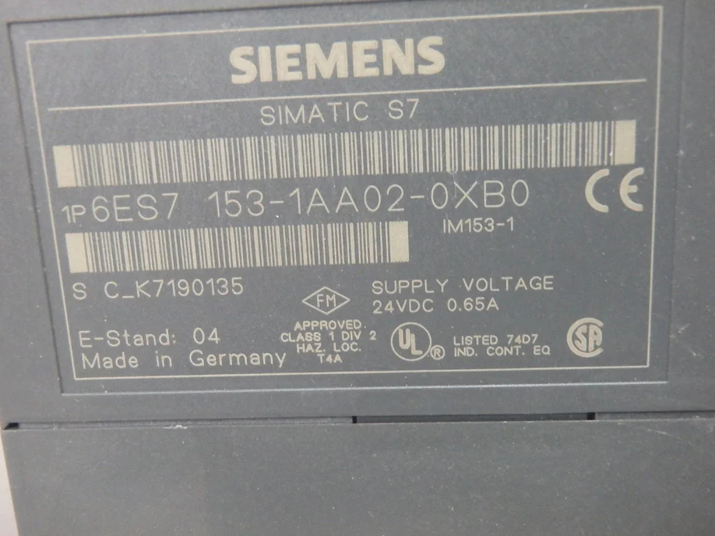 SIEMENS 6ES7153-1AA02-0XB0