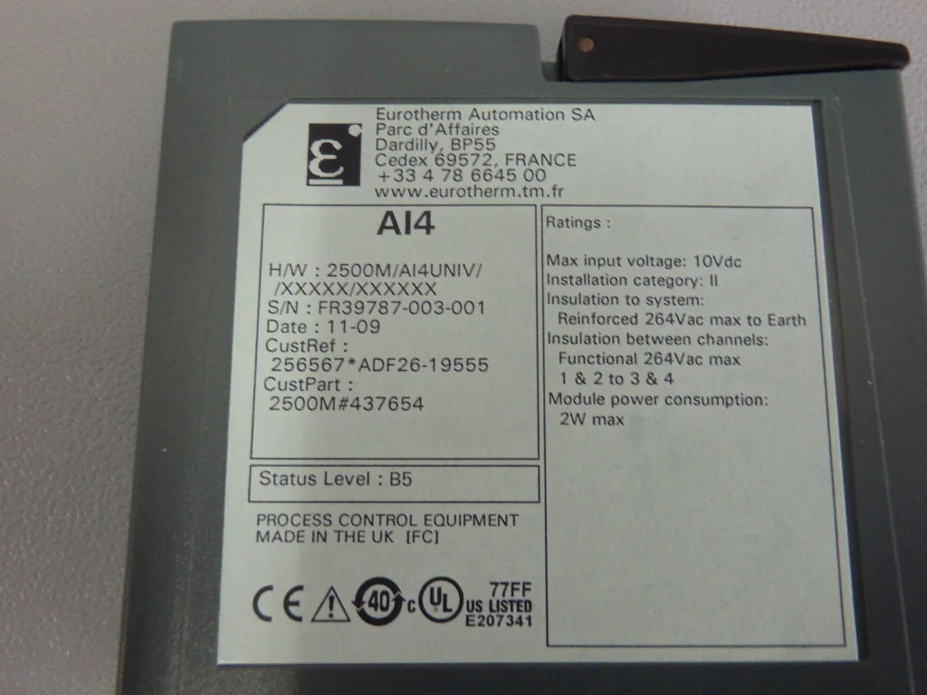 EUROTHERM 2500M/AI4UNIV