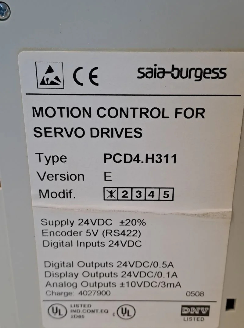 SAIA BURGESS PCD4.H311