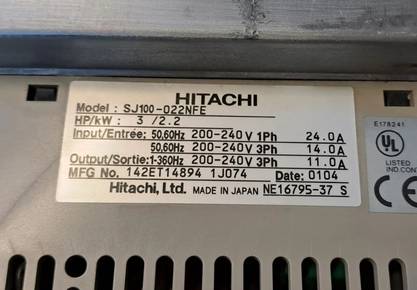HITACHI SJ100-022NFE