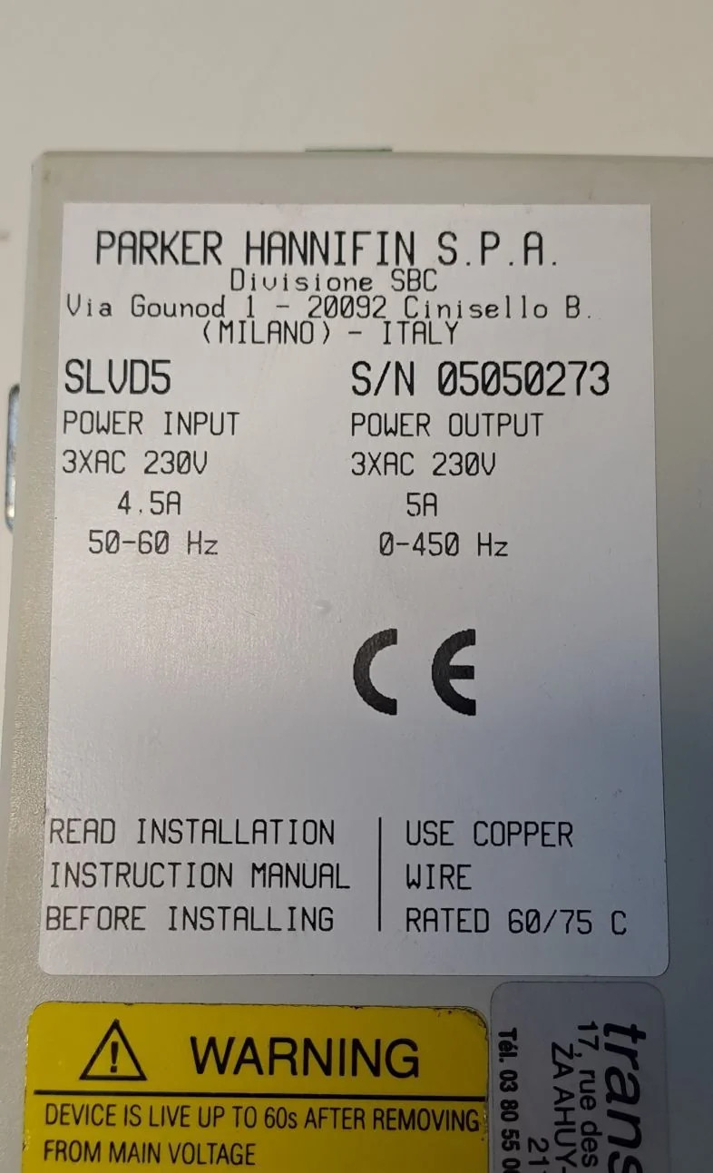 PARKER HANNIFIN SLVD5
