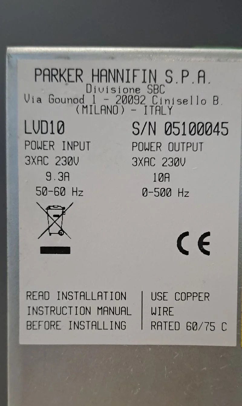PARKER LVD10