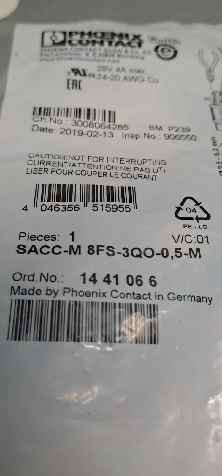 PHOENIX CONTACT  1441066