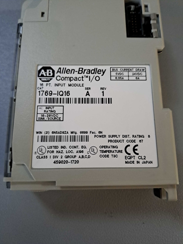 ALLEN BRADLEY 1769-IQ16