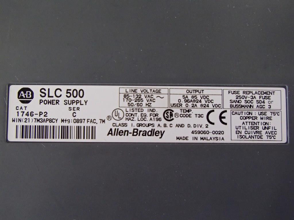 ALLEN-BRADLEY 1746-P2