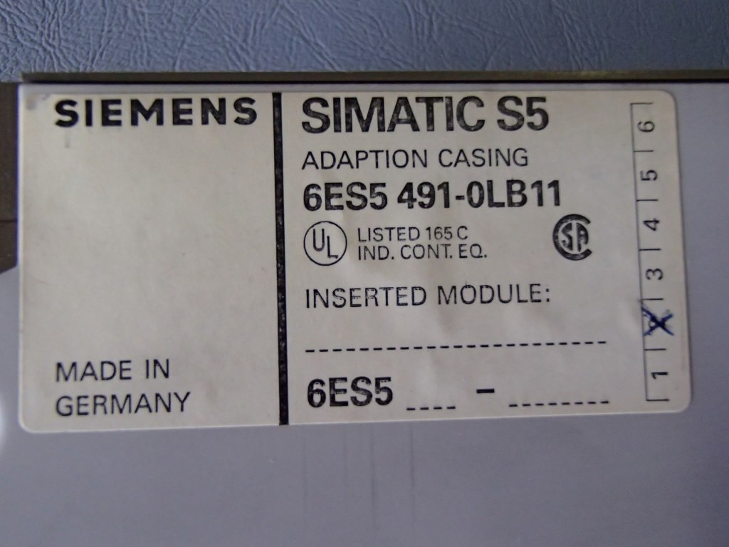 SIEMENS 6ES5491-0LB11