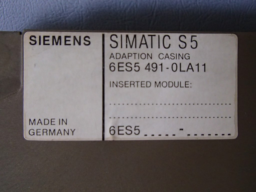 SIEMENS 6ES5491-0LA11