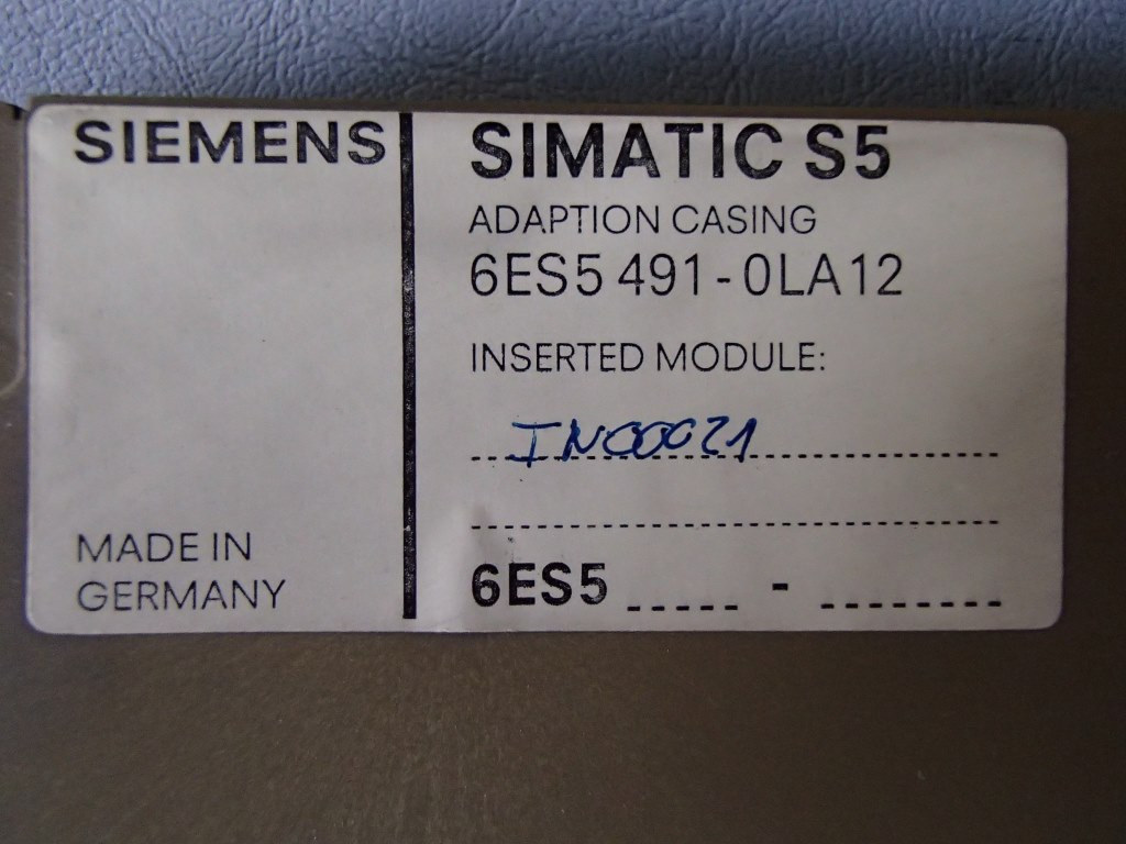 SIEMENS 6ES5491-0LA12
